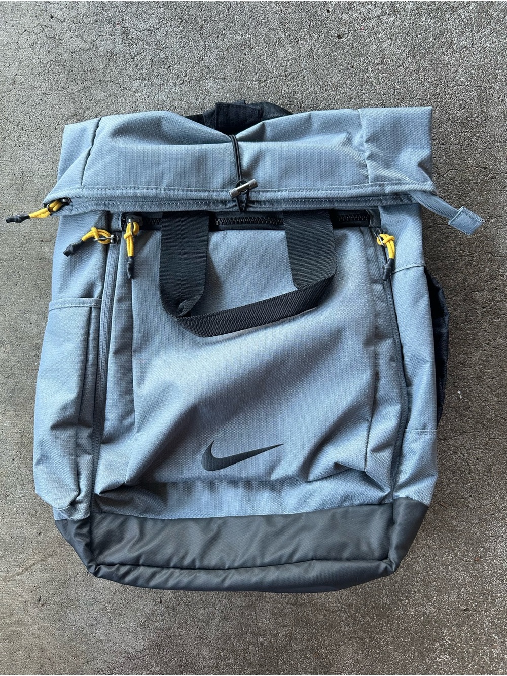 Nike Grey Vapor Energy 2.0 Roll-Top Backpack